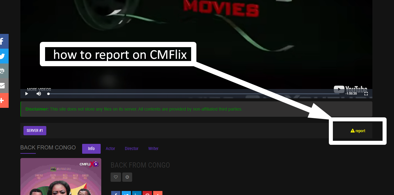 How to Report on CMFlix